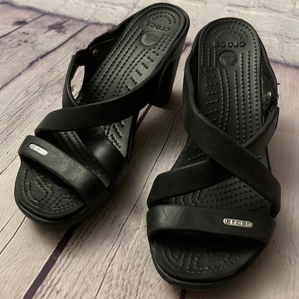 Crocs ladies heel sandal